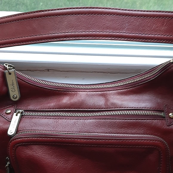 Cole Haan hobo bag burgundy - Picture 13 of 13